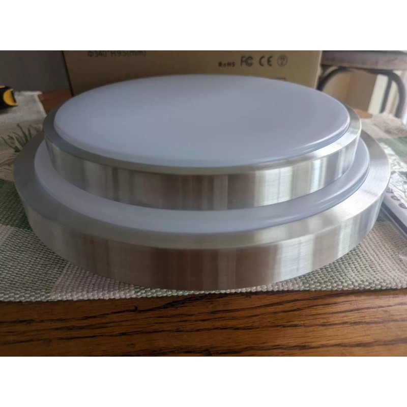 Jaramillo-Retana LED Ceiling Light 40W Dimmable Flush Mount 13.4" w/