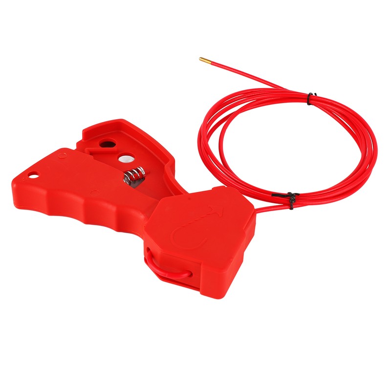 Adjustable Cable Lockout Industrial Valve Shutdown Tagout Stainless Steel Safety