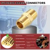 Kozelo 12pcs 1/4" NPT Female to 1/4" NPT Female Solid