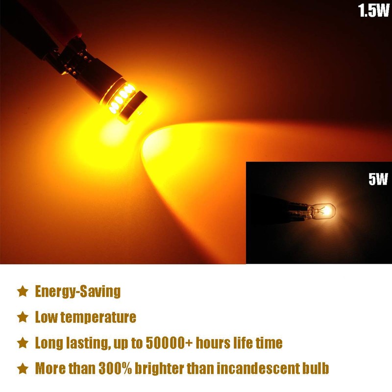 KISLED 12-24V Super Bright 194 912 921 168 175 2825