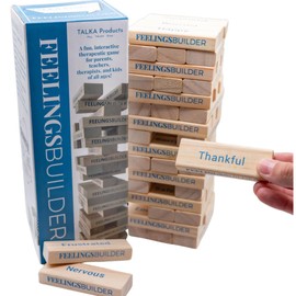 Feelings Builder | Anger Management Toys | CBT Game for Kids, Teens, and Adults | Therapy Games for Kids | Therapy Toys | School Psychologist Games | Therapist Office Must Have | ADHD Toys