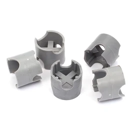 Rebar Spacer Set, 15-30mm Adjustable Cover Distance, Polypropylene Construction Formwork Pads, 100 Pieces