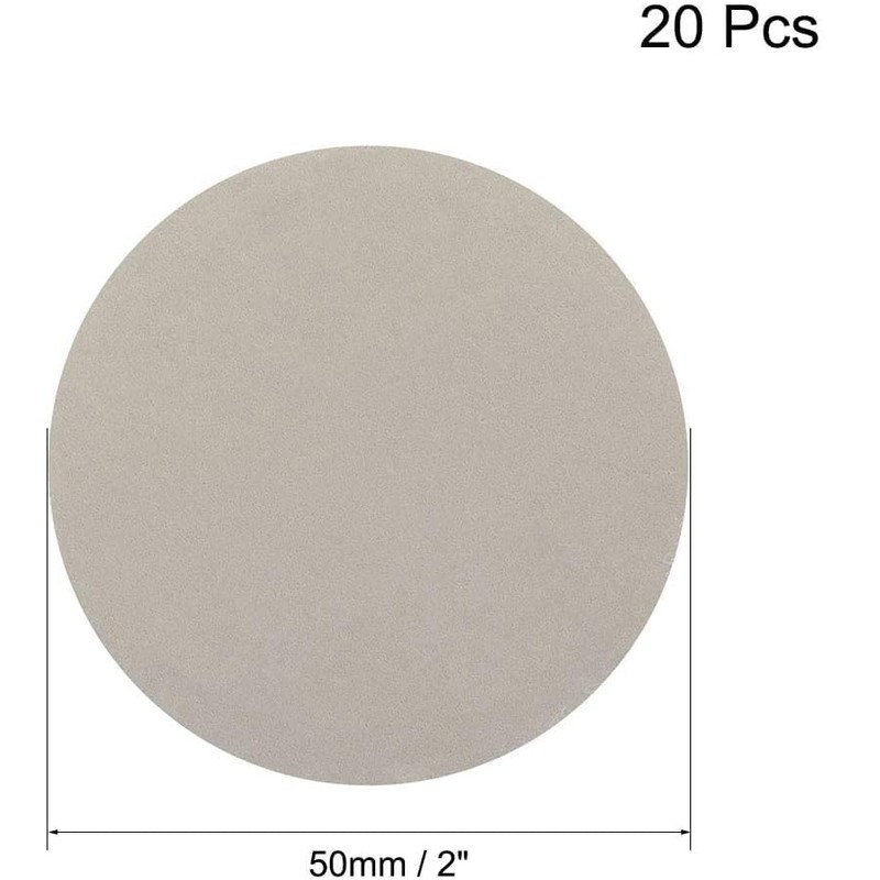 TA-VIGOR 20Pcs 5000 Grit 2 Inch Wet & Dry Sanding