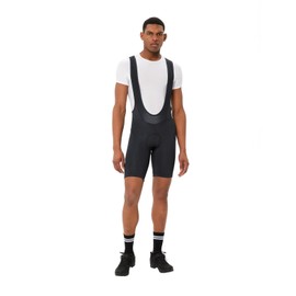 VAUDE Active - Pantaloncini imbottiti da uomo con bretelle per ciclismo