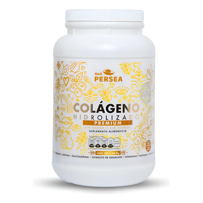 A&g Persea- Colageno Hidrolizado Premium 1.2 Kg-sin Sabor