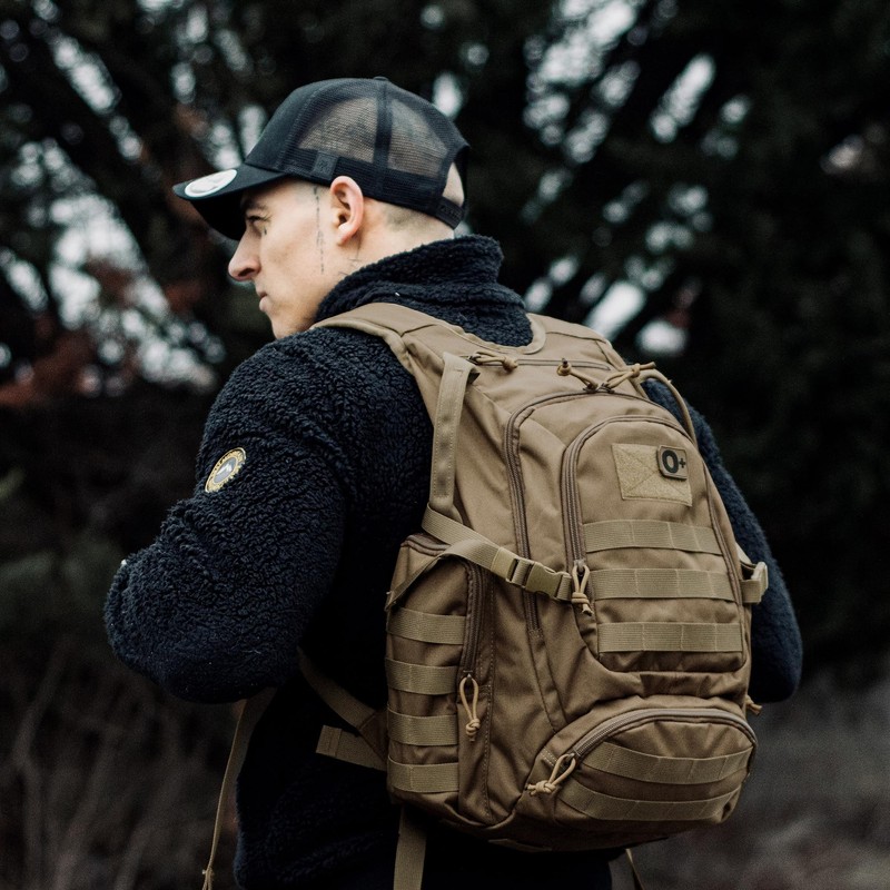 Mardingtop - Mochilas tácticas Molle de 25 litros para senderismo,