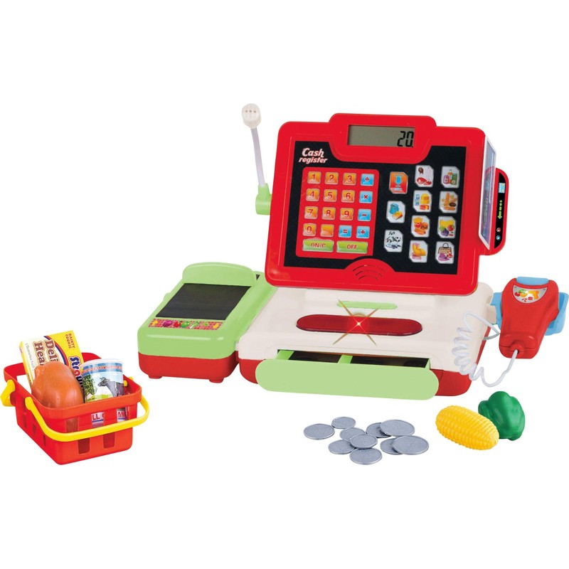 SpielMaus Kitchen Touchscreen Cash Register with Accessories