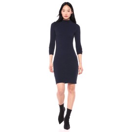 French Connection Women's Sweeter Sweater Dresses Dress (Sweeter Sweater Dresses) - black/blue Not Applicable, size: 36