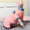 RayMinsino Pet Clothes Cat Sphinx Hairless High Elastic Four Legged