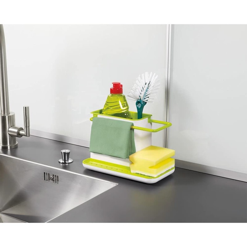 Joseph Joseph Sink Caddy Kitchen Sink Organizer Holder, Gray