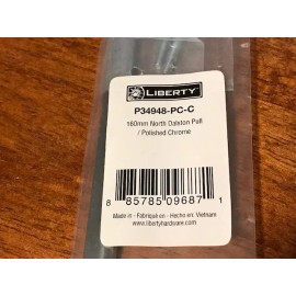 Liberty Hardware - P34948-PC-C - North Dalston Pull - 160mm - Polished Chrome