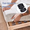 Scettar 48 Pcs Plastic Bed Slat Caps, Bed Slat Ender