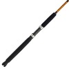 Ugly Stik Bigwater Conventional Fishing Rod, Black/Red/Yellow, 9' - Light