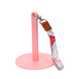 Wrist Yarn Holder, Large Portable Yarn Holder with Wrist Strap,Yarn Organizer Holder Spinner Organizer Knitting Supplies Gift for Crafting Lovers (Pink)