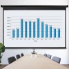Segawe 100" Pull Down Projection Screen 16:9 HD Home Theater