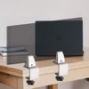 WyldSenc 2 x Desk Divider Clamp Alloy Screen Clip Desktop