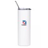 Cessna Cardinal RG Stainless Steel Water Tumbler with straw -