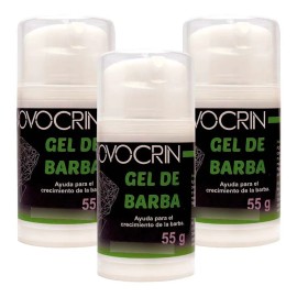 3x2 Tratamiento Pro Barba Bigote Rapido Seguro Novocrin 55gr