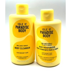 Isle Of Paradise Lot/2 Isle Of Paradise  Body Moisturizer & Cleanser ~ 9.46 oz / 11.15 oz x 2 ~