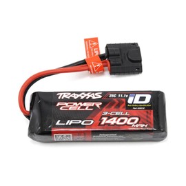 Ttraxxas 3S"Power Celll" 25C LiPoo BBattery w/iD Ttraxxas Connector (11.1V/1400mAh) TRA2823X 2823X