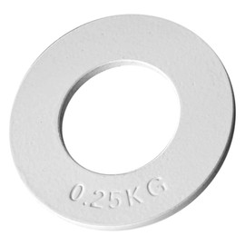 2X Fractional Weights Fractional Weights Mini Weight Plates Strength Training Plates Accurate Accessory White 0.25Kg