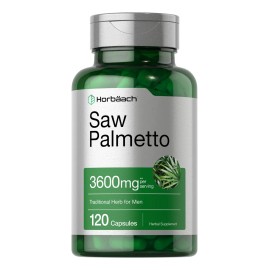 Horbäach Extracto Saw Palmetto 120 Cápsulas