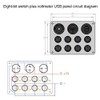 Maso - 12-24V 8 Output Double USB Socket 12V LED