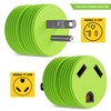 Leisure Cords 25' Power/Extension Cord with 30 AMP Male Standard/30