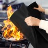 UNIFAMILY 40" x 40" Carbon Felt Welding Blanket Fireproof, Fire