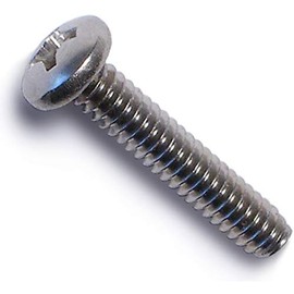 Hard-to-Find Fastener 014973199012 Phillips Pan Machine Screws, 6-32 x 3/4, Piece-25
