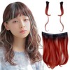 AQUADOLL wgt818-M-RRD Wig Inner Point Collar One Touch Clip Extensions