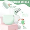 Silicone Retainer Denture Storage Case Holder, Portable Slim Dental Container