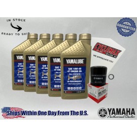 Yamaha Cyclemax Full-Synthetic Yamalube Oil Change Kit fits 2016-2025 Yamaha YXZ1000
