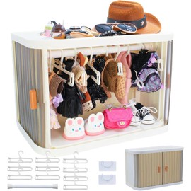 Cimoon Plush Clothes, Clothes Only, 5.9 inches (15 cm) x 6.7 inches (17 cm) Plush Doll Clothes, Cute Costume, Dress Up, DIY Accessories, Doll Suit, Jumpsuit, Photo Path for Dolls, Different