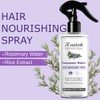 Raslok Nature+Science Rosemary Water Hair Spray | Nourishment for Fuller-Looking
