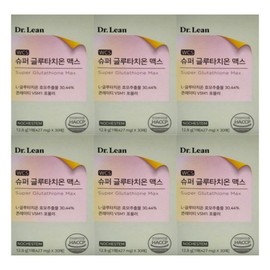 Dr.Lin Super Glutathione Max 427mg 30 sheets, 6 boxes / 닥터린 슈퍼 글루타치온 맥스 427mg 30매 6박스