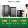 BINANO 33 Gal Detachable and Foldable Reptile Butterfly Cage Terrarium,