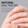 AILLSA Short Coffin Nail Tips - 240 Pcs Upgraded Matte
