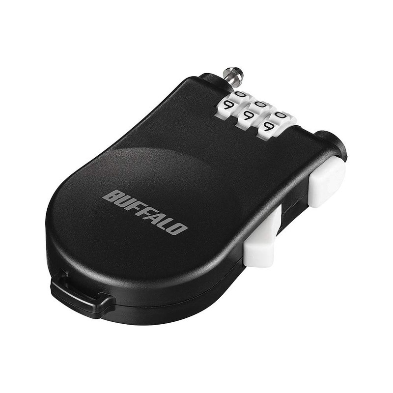 BUFFALO BSL10 Wire Retractable Dial Lock