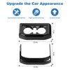 PDKLIN for F150 Center Console Rear Cup Holder Trim Cover