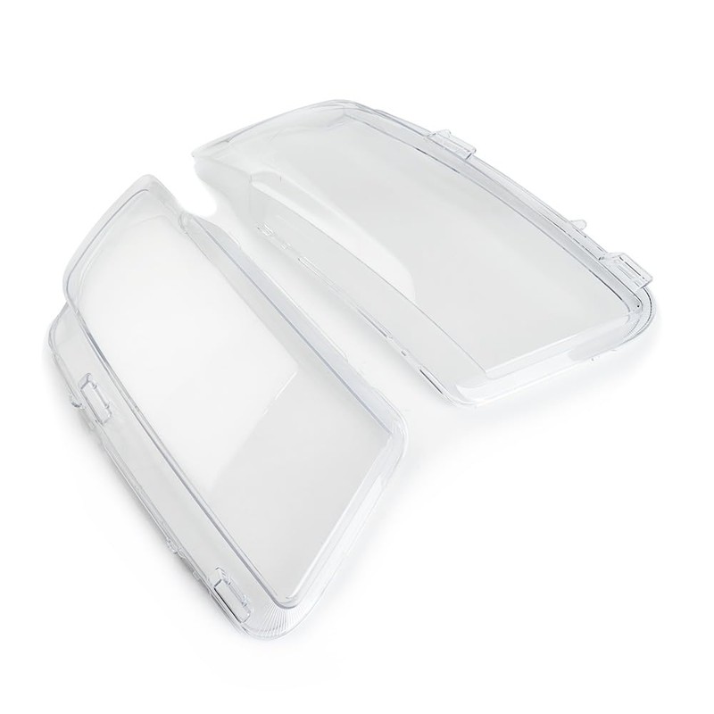 Anzios Left Right PC Transparent Lens Headlight Covers Compatible for
