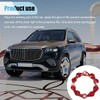 Bling Car Engine Start Stop Button Decoration Ring, Crystal Push