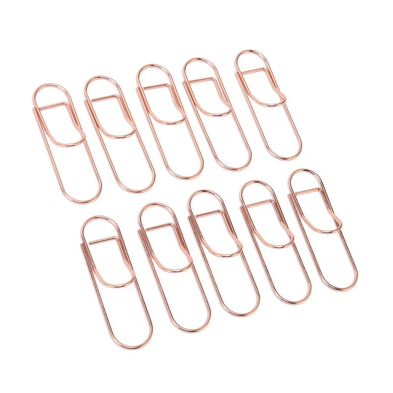 66pcs Metal Pen Clips for Student Slip Resistance Rust Prevention