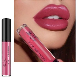 Brillo de labios en crema 12 colores, 2026 nueva textura lápiz labial color crema 12 colores, lápiz labial de terciopelo hidratante resistente al agua, antiadherente y de larga duración (#6)