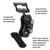 RNVEASS Aluminum Rearview Mirror Mount Kit for Truck GPS Devices,