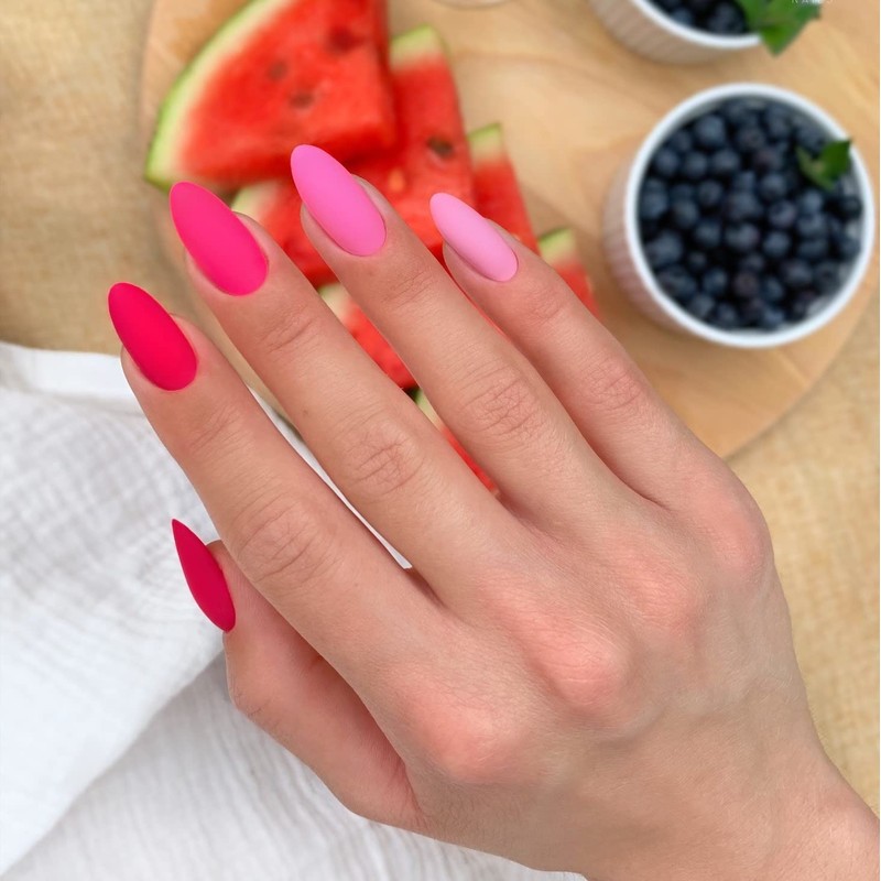 043 UV Nagellack Hybrid Semilac Electric Pink 7 ml