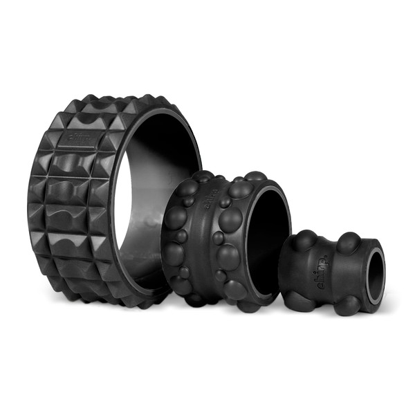 Chirp Wheel XR 3P Foam Roller Set - 10” Acupressure,