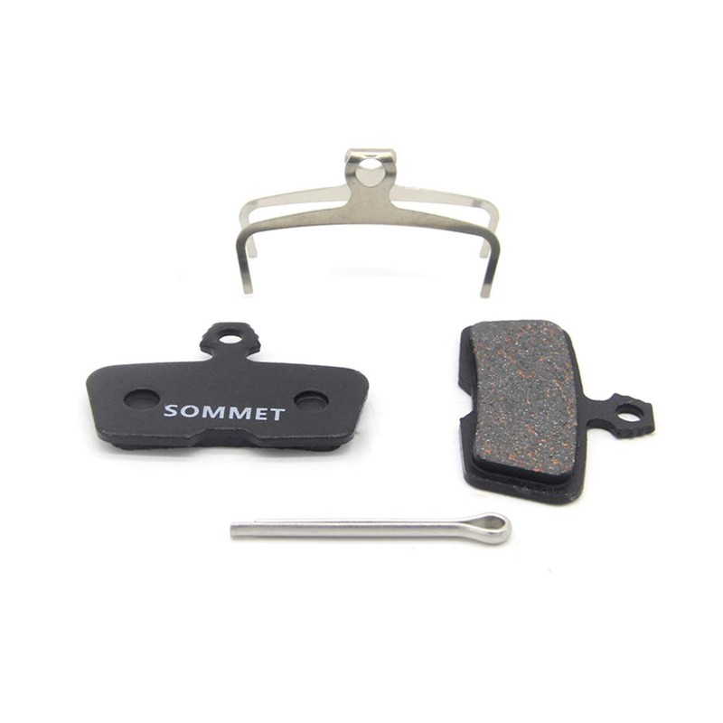 SOMMET 4 pairs Resin and Semi-Metallic Disc Brake Pads fit