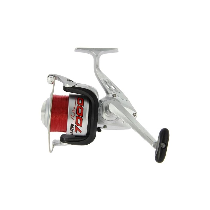NGT Mar7000 1bb Sea Reel with Line - Red, 20