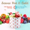 MATICAN Paper Ice Cream Cups - 50-Count 11-Oz Disposable Bowls